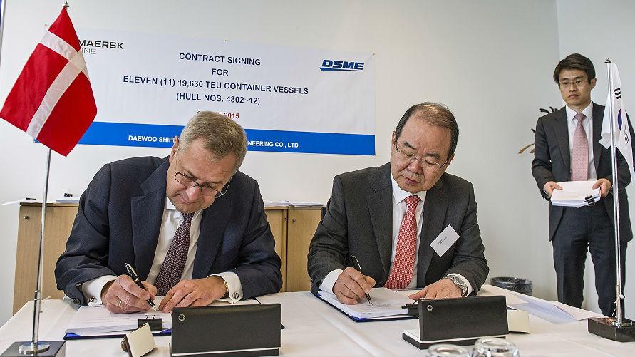 Maersk Announces 11 Ultralarge Container Vessel Deal